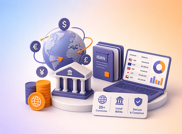 Multi-currency accounts and IBANs